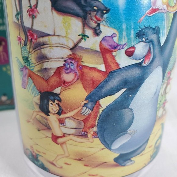 Walt Disney Jungle Book Collector Series Cup Burger King Coca Cola 1994 boxed - Picture 8 of 12